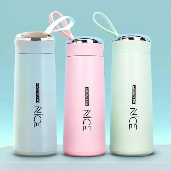 Premium NICE 400ml Glass Water Bottle