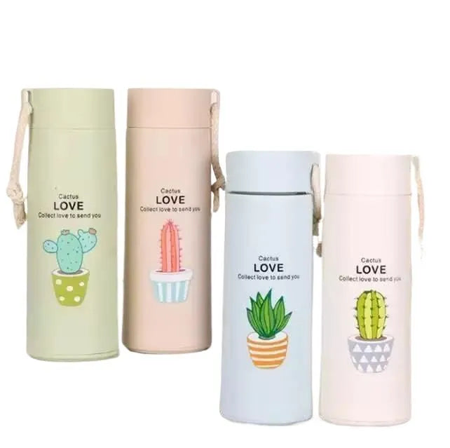 400ml Glass Water Bottle